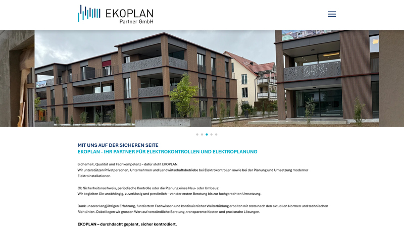 Website Ekoplan Partner GmbH